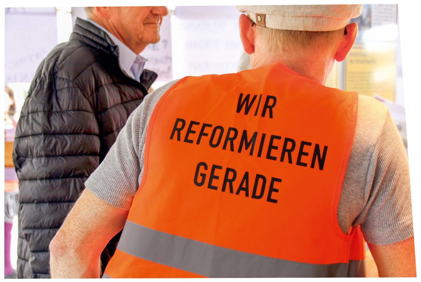 Wir reformieren gerade