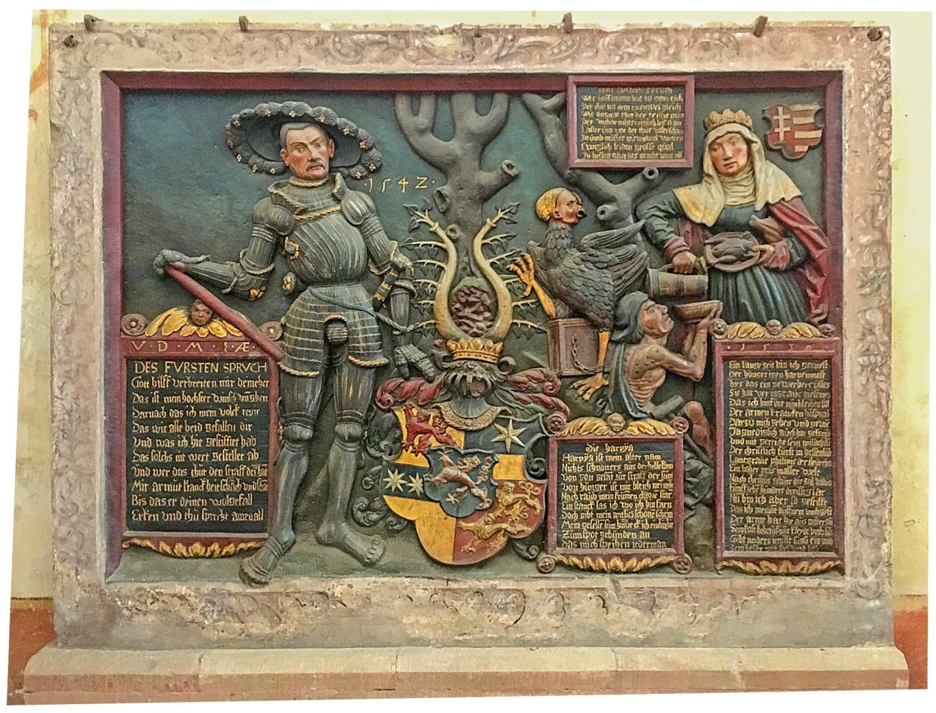 Der Philippstein im Kloster Haina