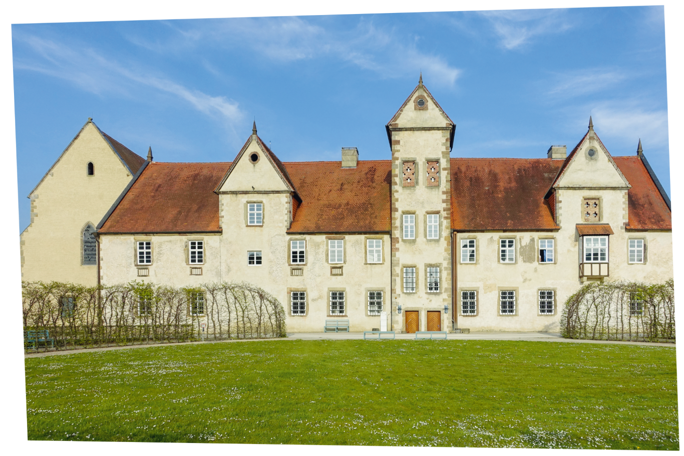 Kloster Haydau in Morschen (Frontansicht) 
