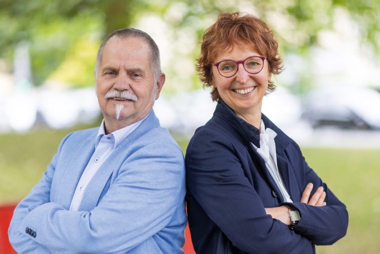 Portrait Eva Hillebold und Christoph Baumanns